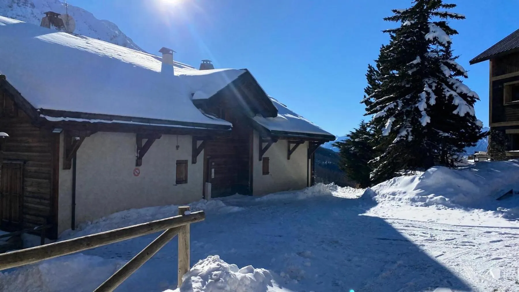 Residence Alpages Bellevue - Superbe Studio Au Calme, Avec Jardin Et Vue Magnifique Mae-5241 Montgenevre France